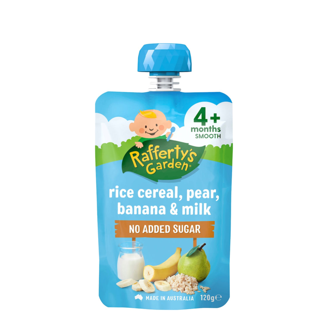 Rafferty's Garden Rice Cereal, Pear Banana & Milk