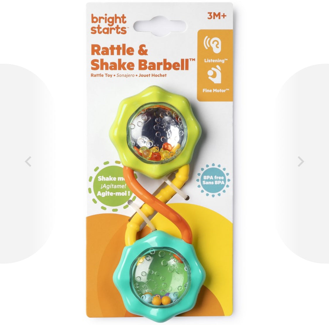 Bright Starts Rattle & Shake Barbell