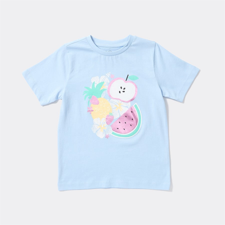 K-D Kids Fruit Print Tee - Windsurfer