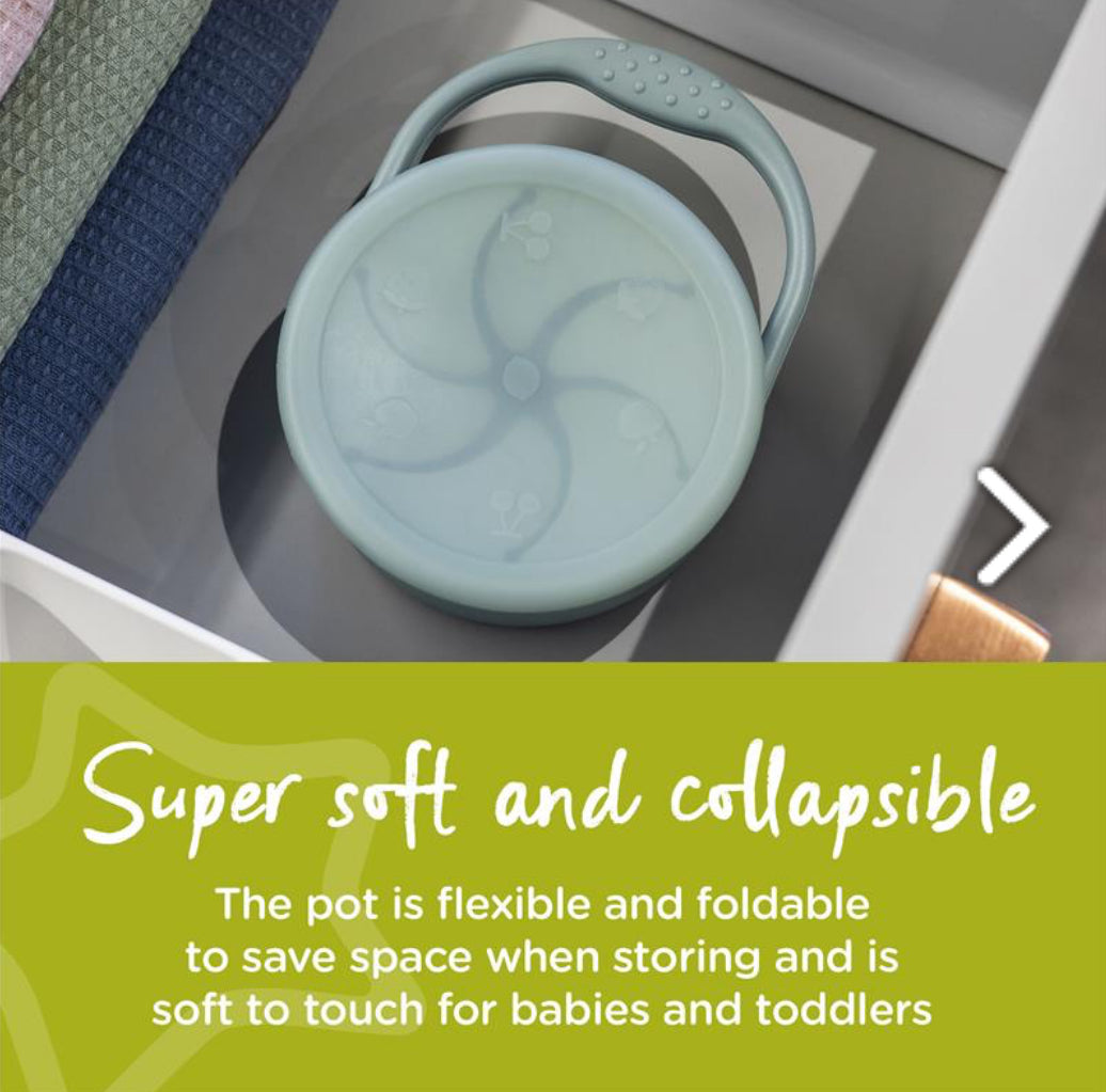 Tommee Tippee Silicone Collapsible Snack Pot