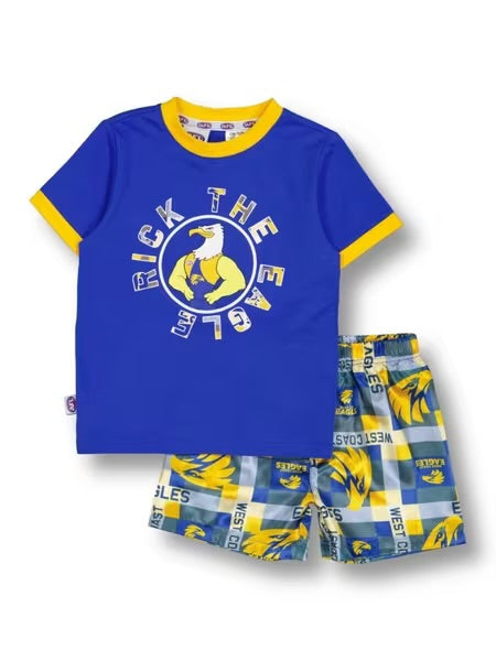 West Coast Eagles AFL Toddler PJ Set