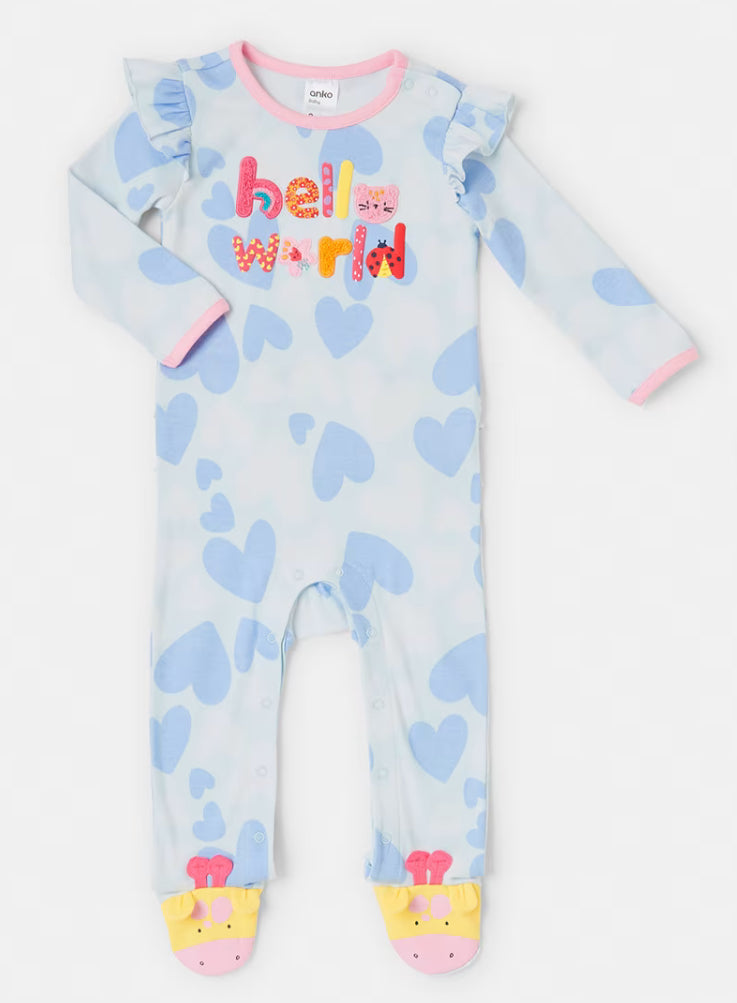 Novelty coverall Hellowld C