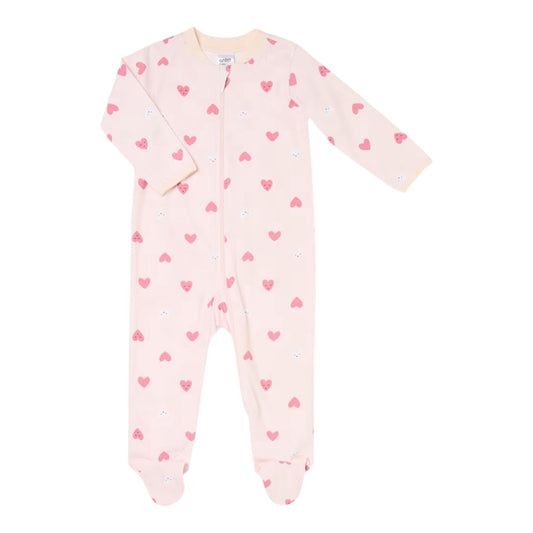 Everyday Coverall pink heart