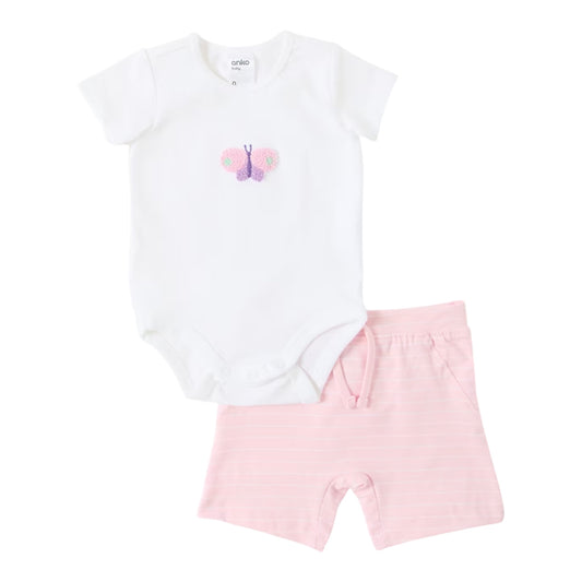 Shorts Set- Butterfly