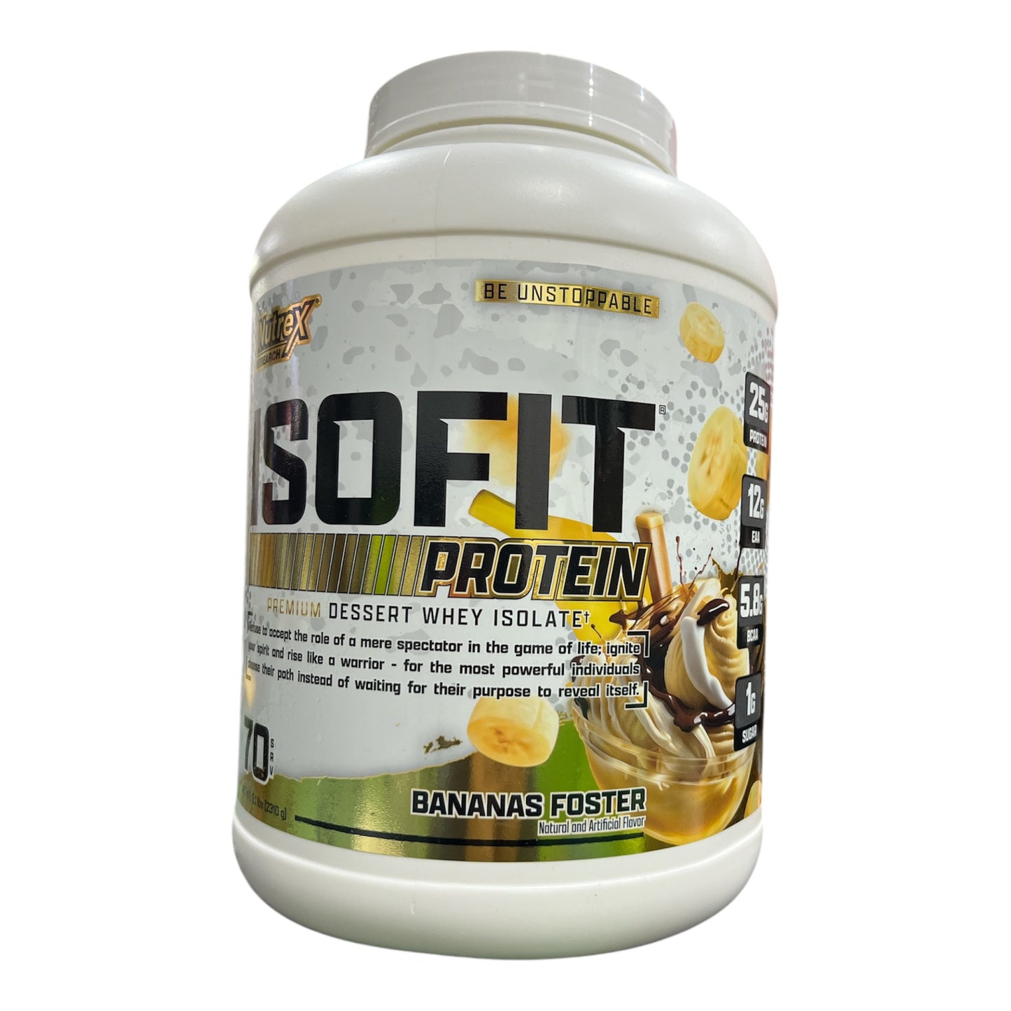 ISOFIT PROTEIN BANANAS FOSTER 70srv