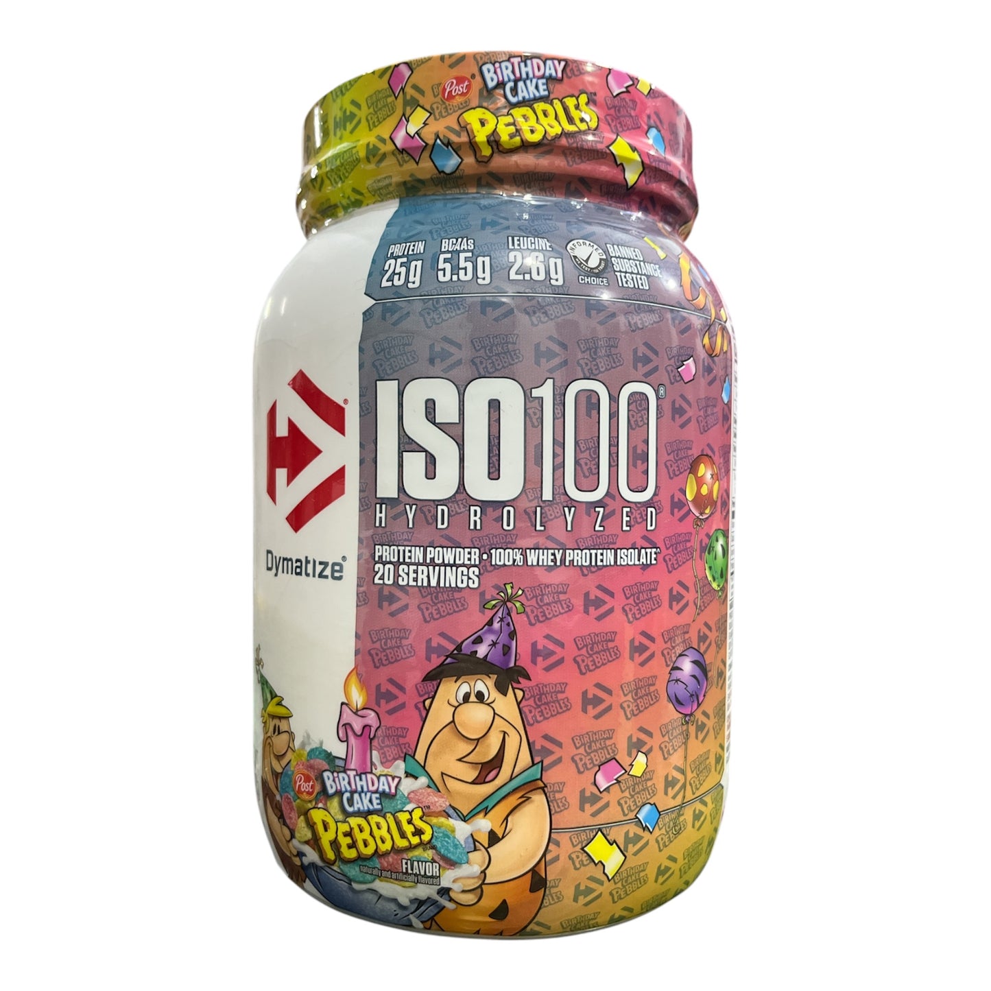 ISO100 Hydrolyzed Birthday Cake PEBBLES 20srv