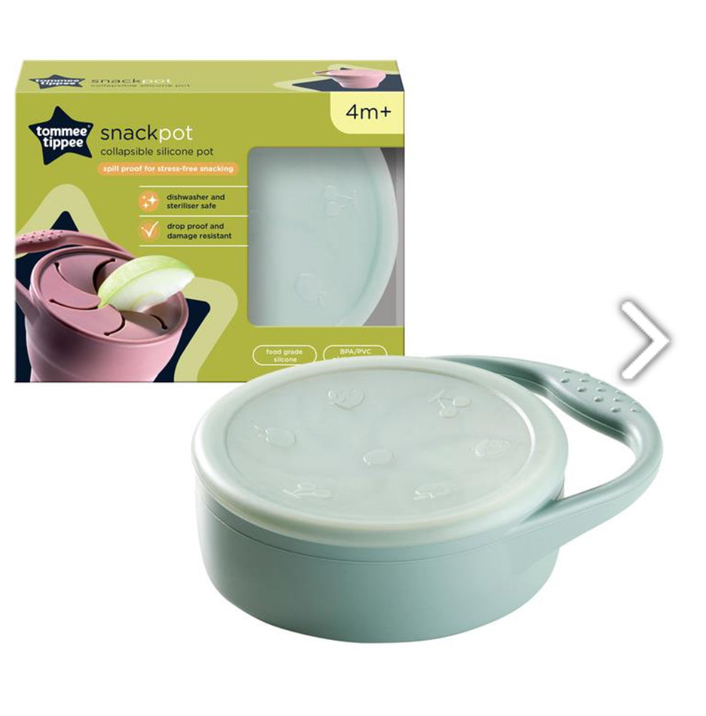 Tommee Tippee Silicone Collapsible Snack Pot