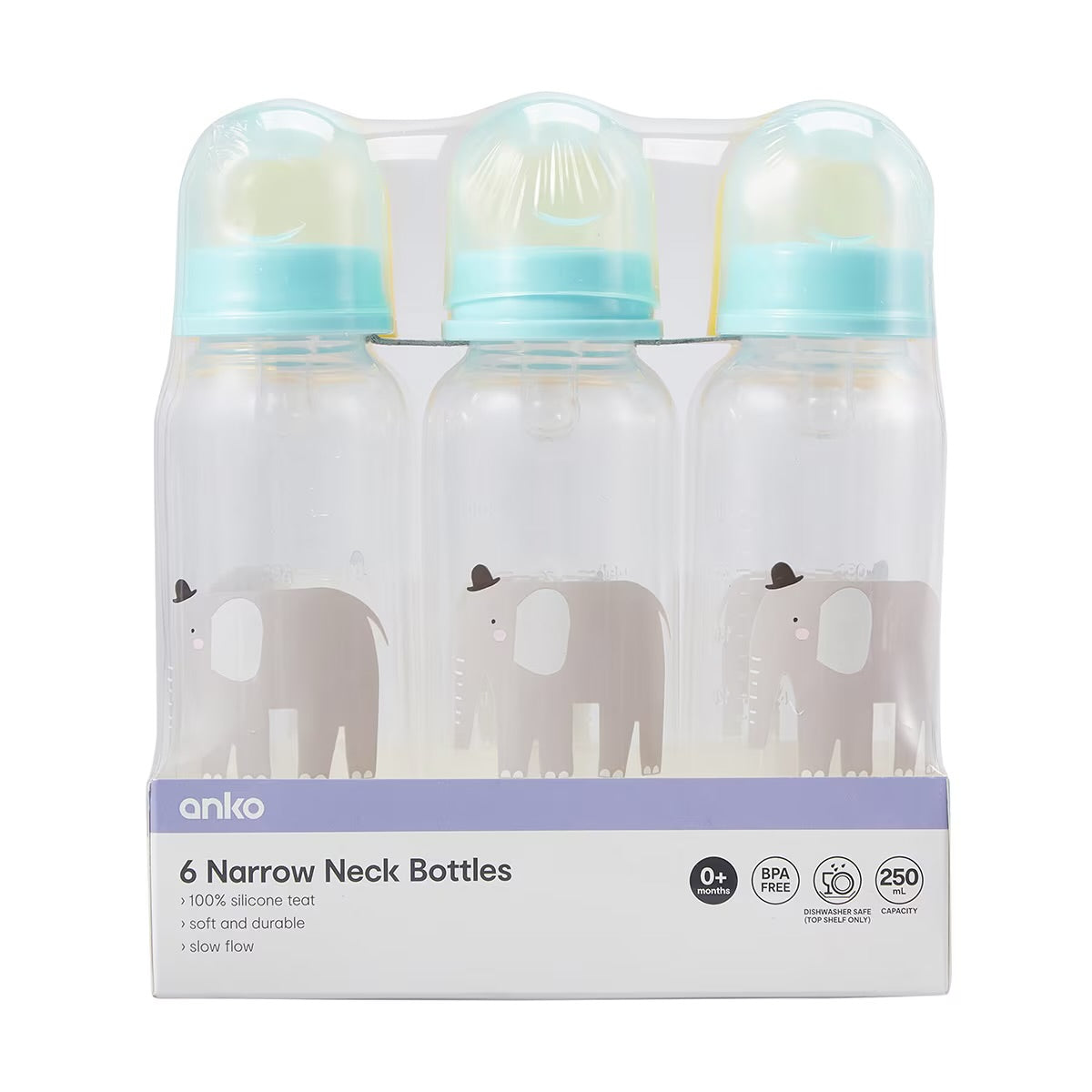 250ml Narrow Neck Bottles