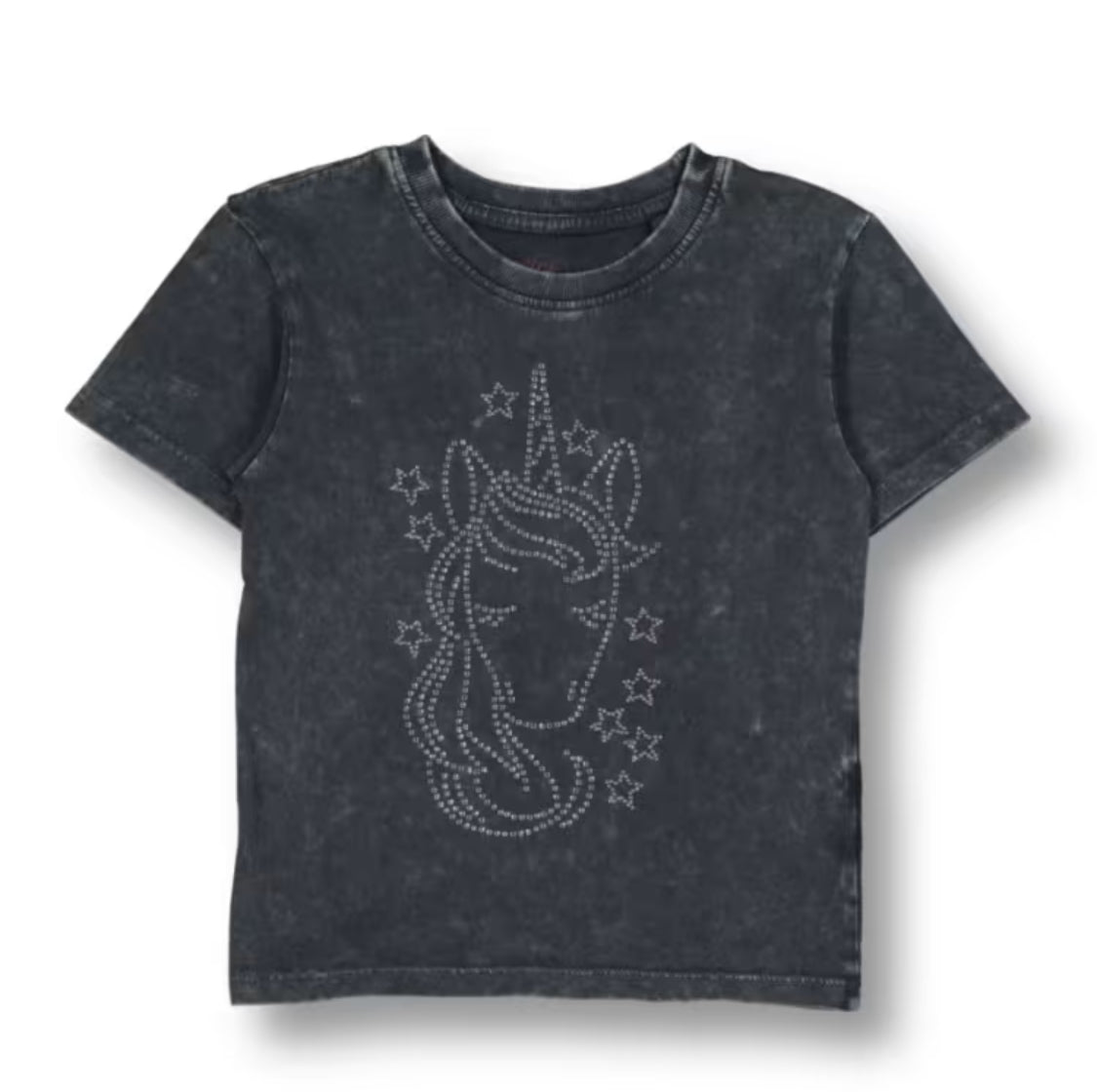 Toddler Girl Acid Wash Tshirt