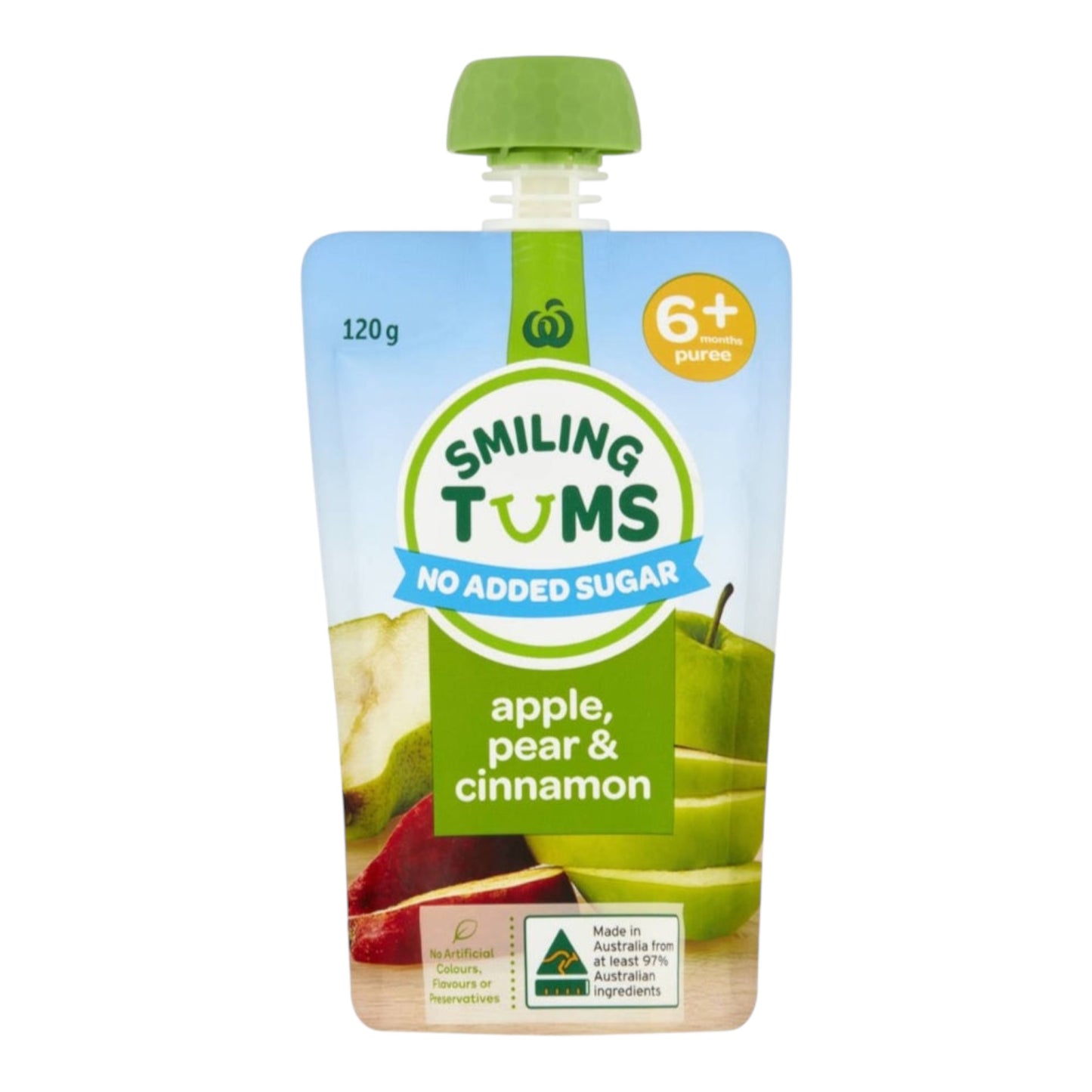 Smiling Tums Apple Pear & Cinnamon 120g