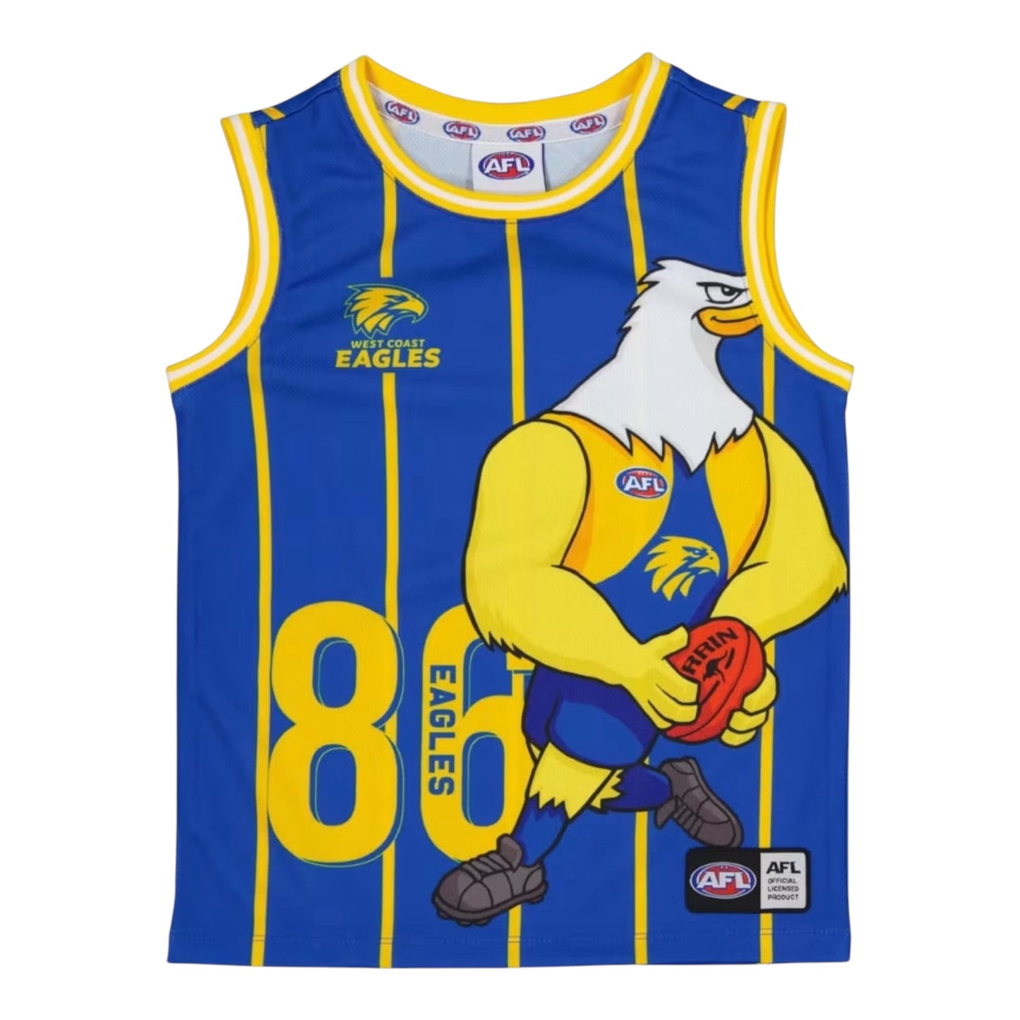 West Coast Eagles AFL Toddler Muscle Tank