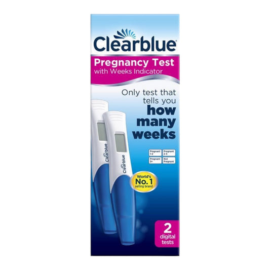 Clearblue Digital Pregnancy Test Weeks Indicator 2 Tests PWID