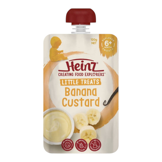 Heinz Baby Food Banana Custard 6+ Months 120g