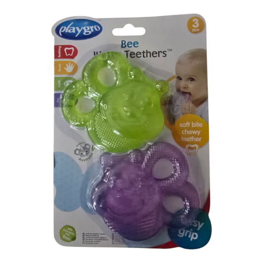 Playgro Bee Water Teether 2pk