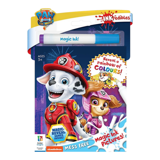 PAW Patrol The Movie INKredibles Magic Ink Pictures - Book