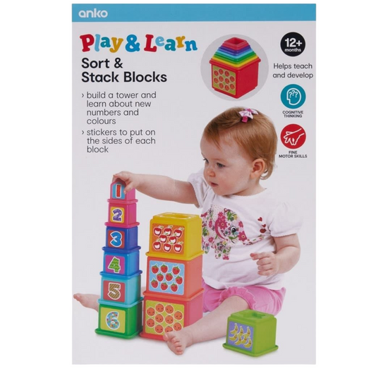 Sort & Stack Blocks Playset