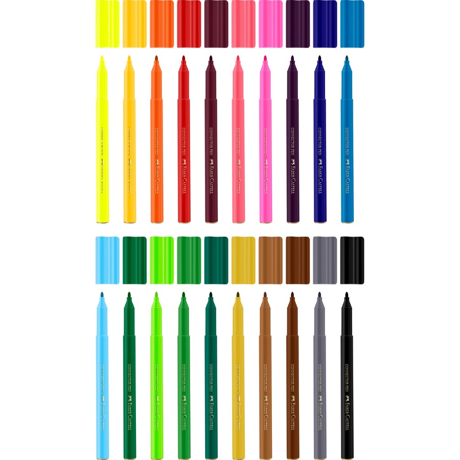 Faber-Castell Connector Pens 20 Pack