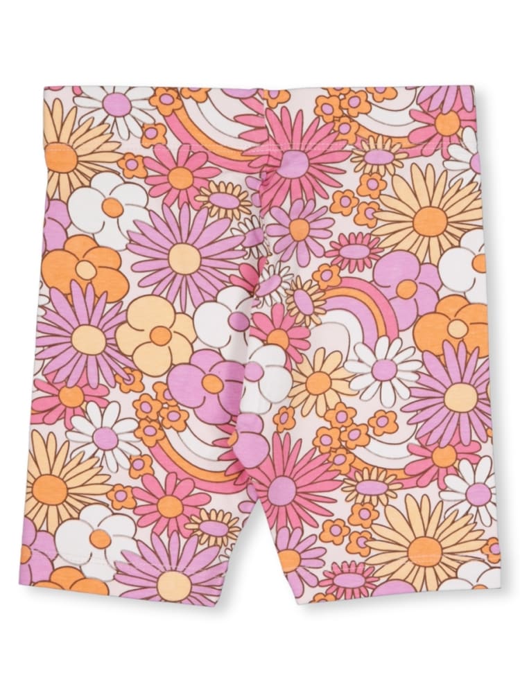 Toddler Girl Printed Bike Short Size 1