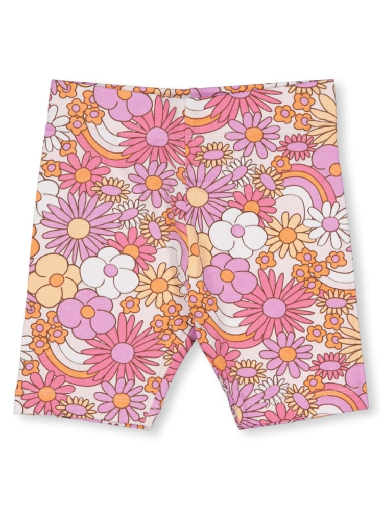 Toddler Girl Printed Bike Short Size 1