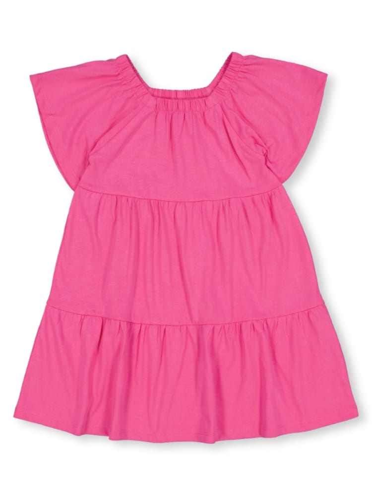 Toddler Girls Plain Knit Dress