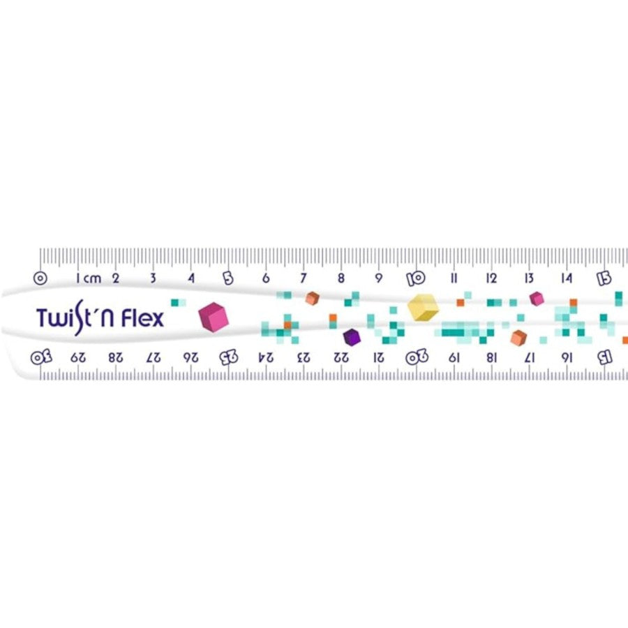 Maped Pixel Party Twist'N'Flex Ruler 30cm