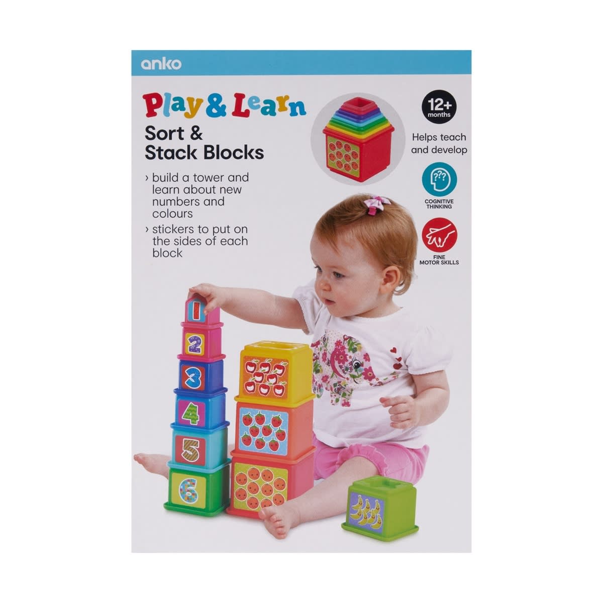 Sort & Stack Blocks Playset