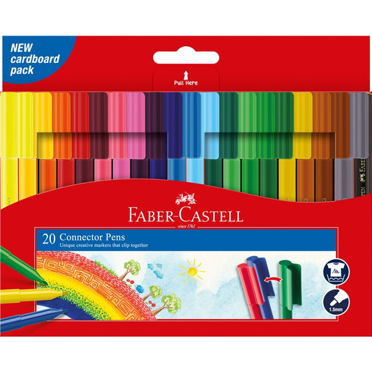 Faber-Castell Connector Pens 20 Pack